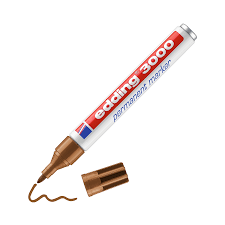 Viltstift edding 3000 rond 1.5-3mm okergeel