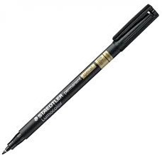 Viltstift Staedtler Lumocolor 319 special permanent F zwart