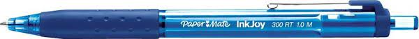 Balpen Paper Mate Inkjoy 300RT medium blauw