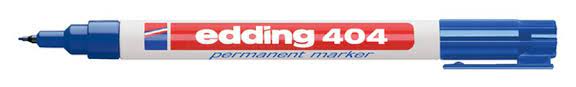 Viltstift edding 404 rond 0.75mm blauw