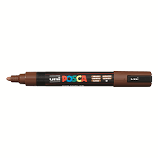 Paintmarker Uni POSCA PC5M medium bruin