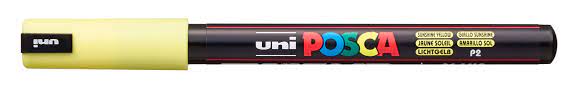 Paintmarker Uni POSCA PC1MR extra fijn zonnegl