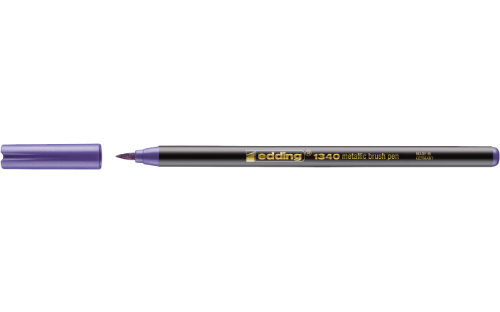 Brushpen edding 1340 metallic violet