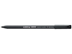Fineliner edding 1200 001 fijn zwart