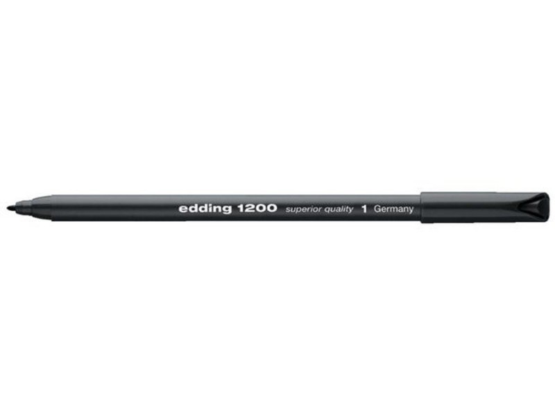 Fineliner edding 1200 001 fijn zwart