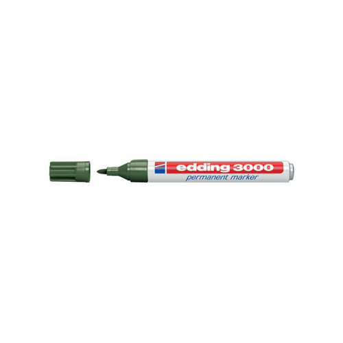Viltstift edding 3000 rond 1.5-3mm olijfgroen