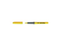 Markeerstift Bic brite liner grip geel
