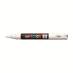 Paintmarker Uni POSCA PC1MC extra fijn wit