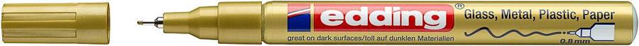 Paintmarker edding 780 op oliebasis 0.8mm goud