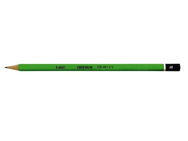Potlood Bic Criterium 550 zeshoekig 4B