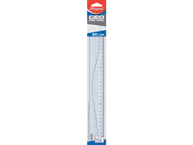Liniaal Maped Geometric 30cm transparant