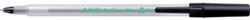 Balpen Bic Ecolutions round stic medium zwart
