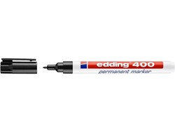 Viltstift edding 400 rond 1mm zwart