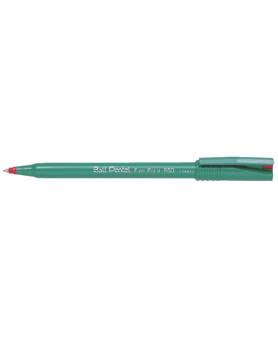 Rollerpen Pentel R50 medium rood
