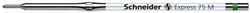 Balpenvulling Schneider Express 75 medium groen