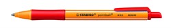 Balpen STABILO pointball 6030/40 medium rood