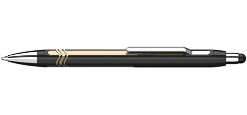 Balpen Schneider stylus Epsilon Touch extra breed zwart/goud