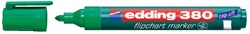 Viltstift edding 380 flipover rond 1.5-3mm groen