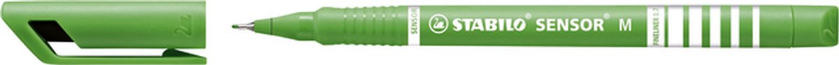 Fineliner STABILO Sensor 187/43 medium lichtgroen
