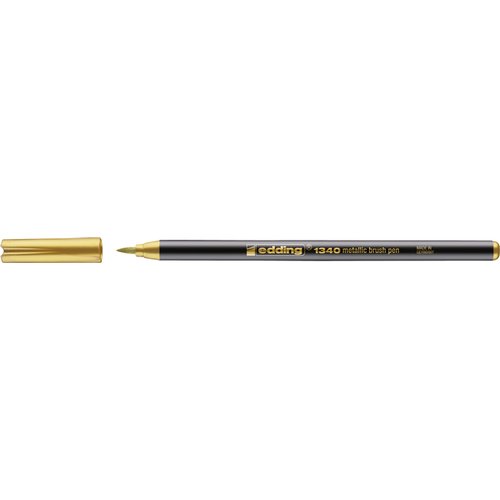 Brushpen edding 1340 metallic goud