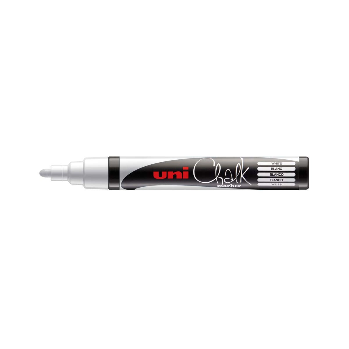 Krijtstift Uni-ball chalk rond 1.8-2.5mm wit