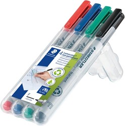 Viltstift Staedtler Lumocolor 316 non permanent F