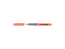 Markeerstift Bic brite liner grip oranje