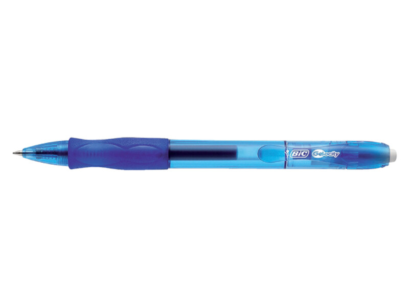 Gelschrijver Bic Gel-ocity medium blauw