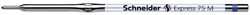 Balpenvulling Schneider Express 75 medium blauw