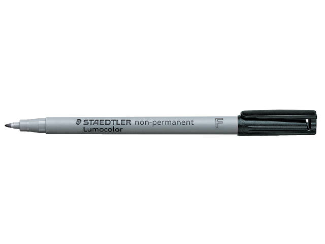 Viltstift Staedtler Lumocolor 311 non permanent S zwart